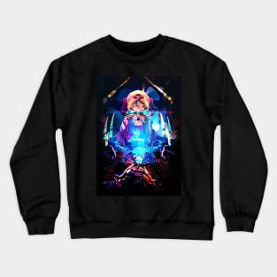 Neon Skull King Crewneck Sweatshirt